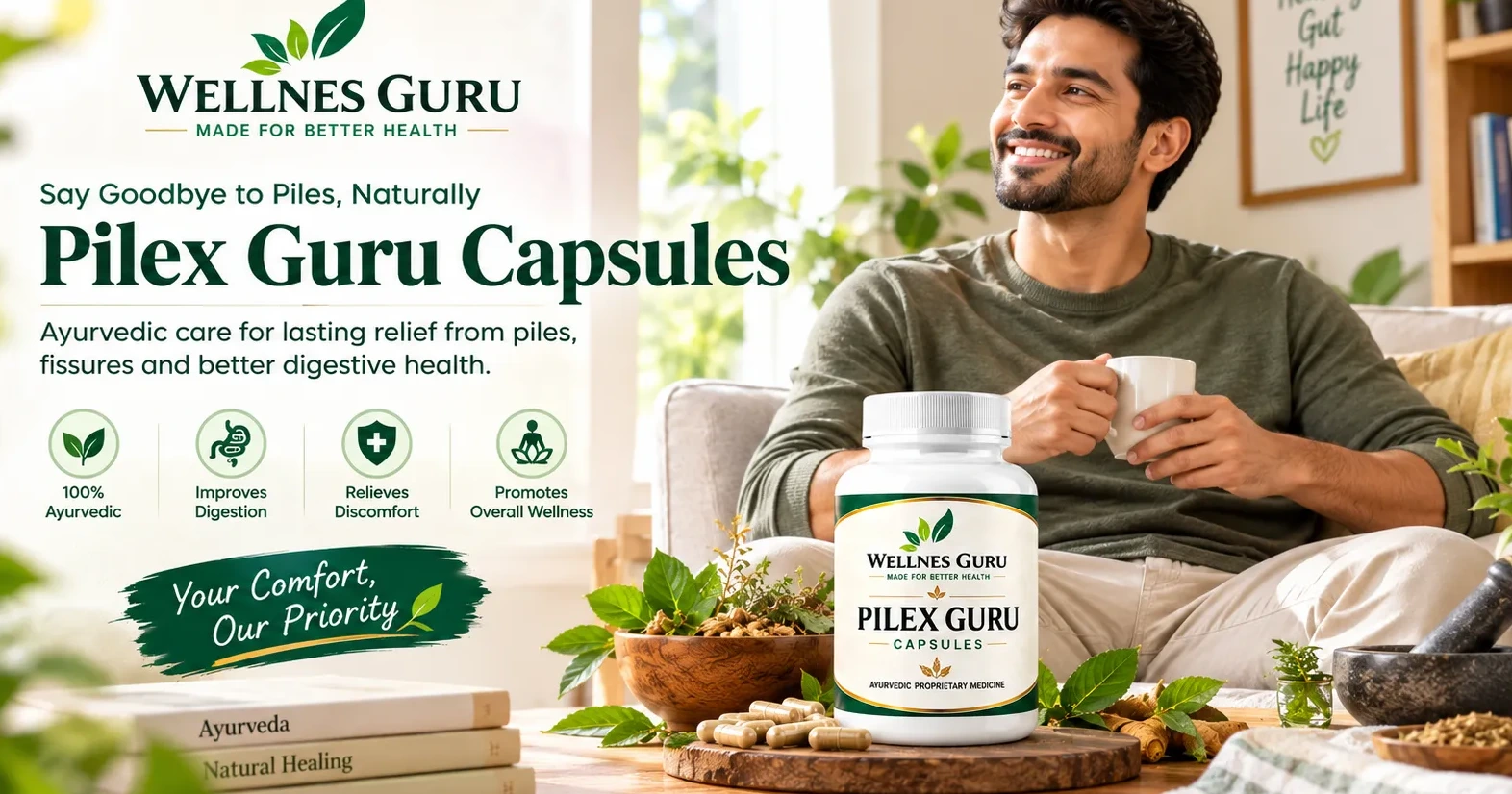 Natural Ayurvedic wellness lifestyle
